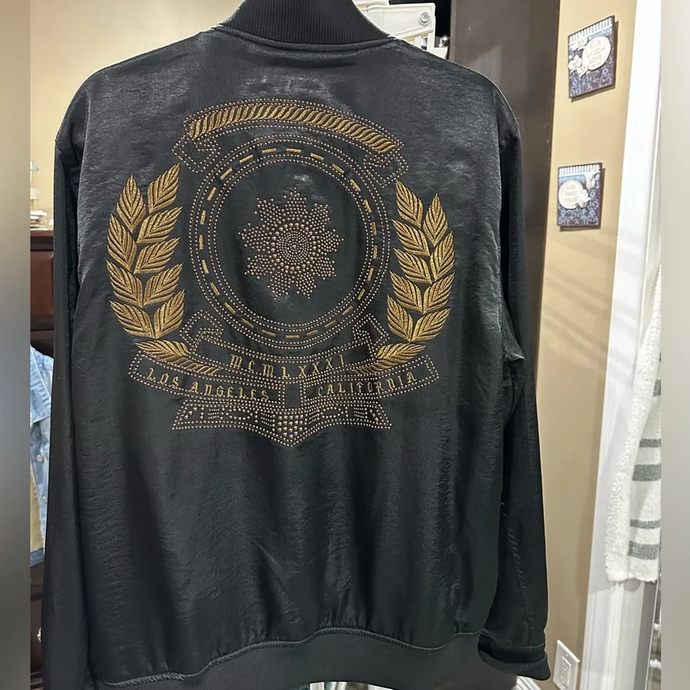 Men silk jacket large - Picture 1 of 9